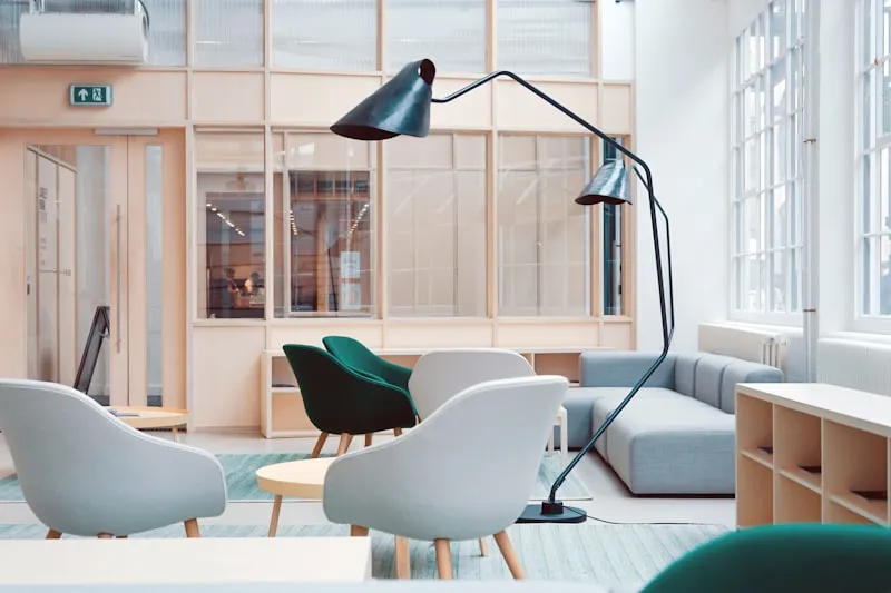 Bright living space showcasing newly installed floors